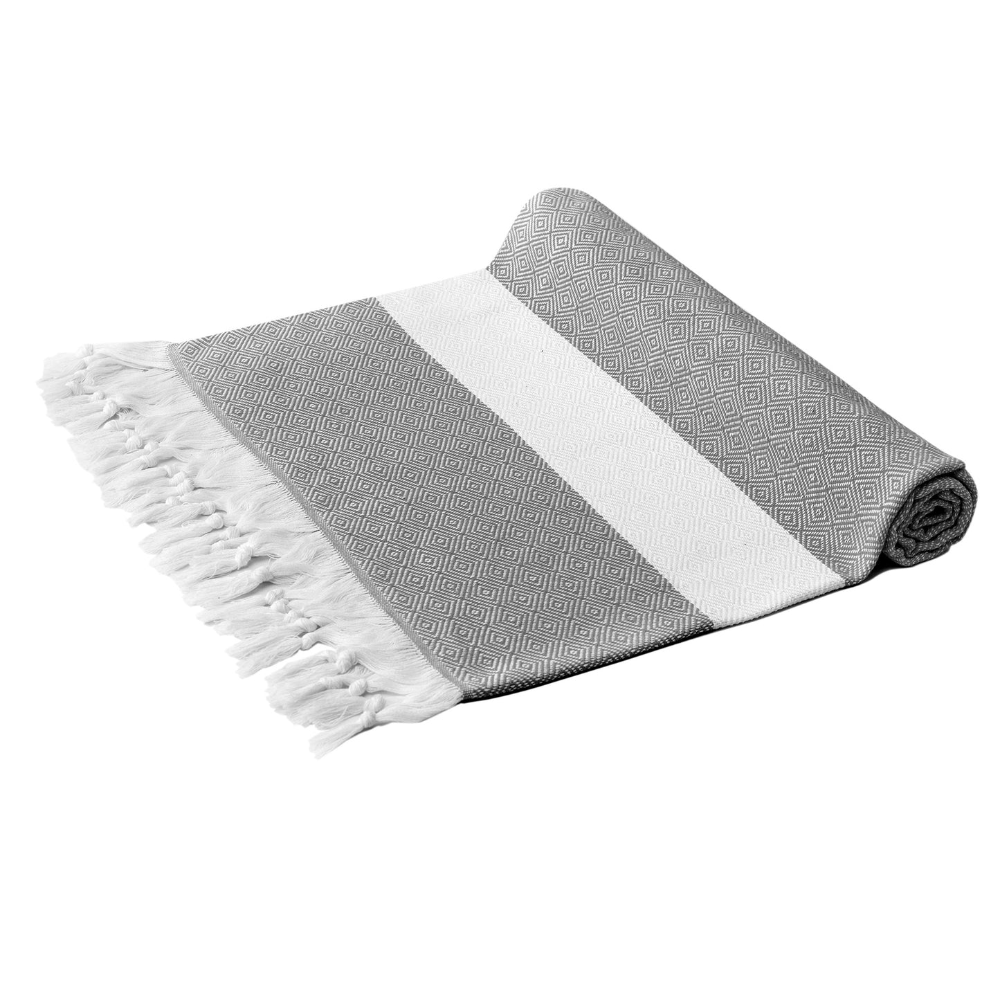 EcoLuxe Turkish Bath Beach Towels 100x200cm